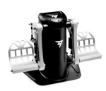 THRUSTMASTER - Thrustmaster TPR Rudder, Simulazione di Volo, PC, Analogico, Cablato, USB, Nero, Argento