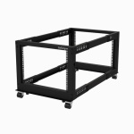 Startech.Com - StarTech.com Armadio Server Rack a telaio aperto 8U - Compatto a 4 montanti con profondità regolabile (23-41