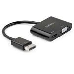 Startech.Com - StarTech.com Adattatore DisplayPort a HDMI e VGA - 4K 60Hz, DisplayPort, HDMI + VGA (D-Sub), Maschio, Femmina, Dritto, Dritto