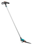 Gardena - Gardena Comfort, Lame orizzontali, Manico lungo, Lama dritta, Nero, Alluminio