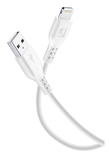 Cellularline USB DATA CABLE MEDIUM - Lightning Cavo USB da 60cm Bianco