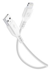Cellular Line - Cellularline USB DATA CABLE MEDIUM - Lightning Cavo USB da 60cm Bianco, 0,6 m, Lightning, USB A, Bianco, Dritto, Dritto