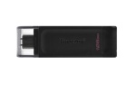 KINGSTON - Kingston Technology DataTraveler 70, 128 GB, USB tipo-C, 3.2 Gen 1 (3.1 Gen 1), Cavo, 7 g, Nero