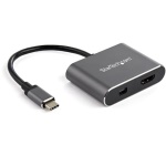 Startech.Com - StarTech.com Adattatore multiporta da USB-C a Mini DisplayPort o HDMI - 4K 60Hz, USB tipo-C, Uscita HDMI, 1, 3840 x 2160 Pixel