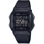 CASIO - Casio W-800H-1BVES, Resistente all'acqua, Quarzo
