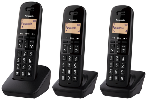 Cordless Panasonic KX TGB613JTB Dect Black