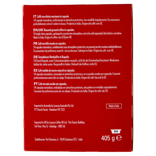 Lavazza Passionale 54 pz Capsule originali caffè per macchine da caffe a Modo Mio