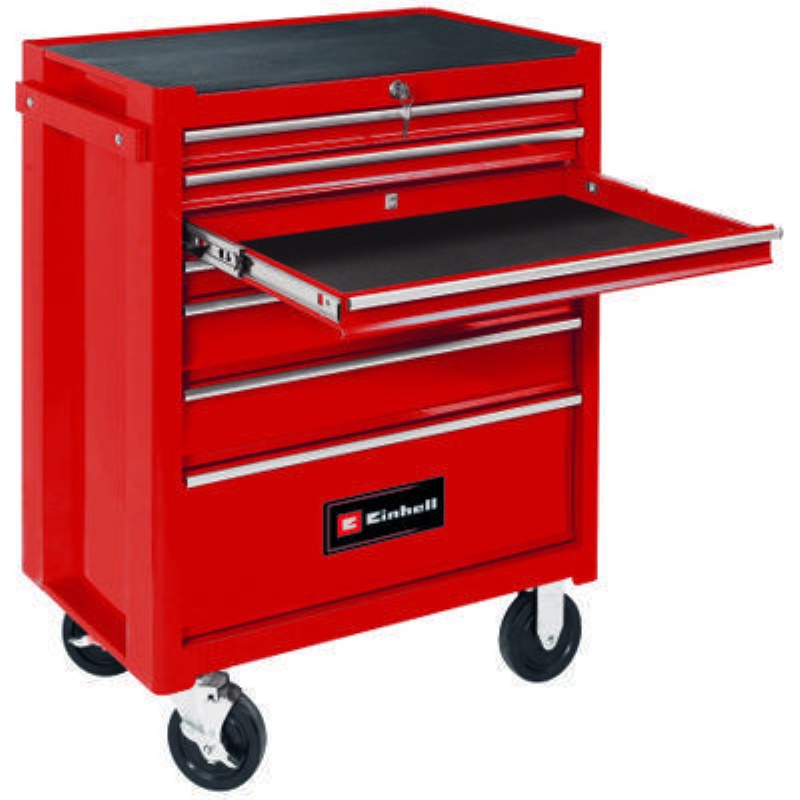 Carrello porta attrezzi Einhell 4510151 Tc Tw150 7 Cassetti Rosso Ross