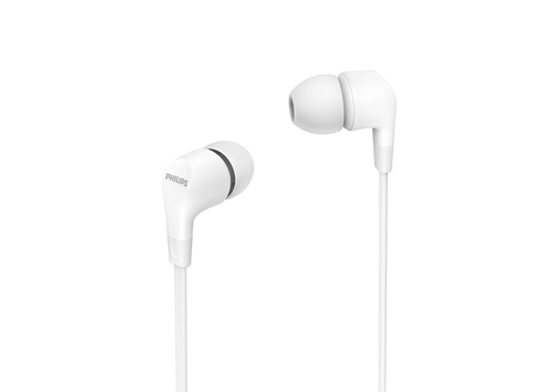 Philips TAE1105WT/00, Cuffie, Auricolare, MUSICA, Bianco, Multitasto, Pulsanti