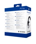 Big Ben - BIG BEN PS4OFHEADSETV3WHITE, Auricolare, A Padiglione, Giocare, Nero, Bianco, Stereofonico, Manopola