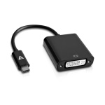 V7 - V7 USB-C maschio a DVI-D femminile nero dell'adattatore, CE, FCC, Nero, Sacchetto di politene, 50 g, 160 mm, 240 mm