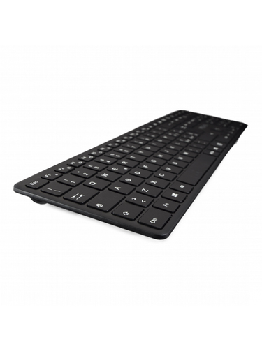 V7 Tastiera Bluetooth KW550ITBT da 2,4 GHZ a due modalità, QWERTY italiano - Nero