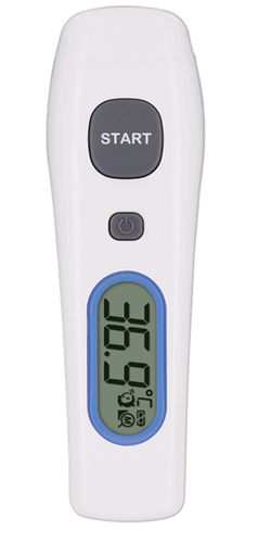 Radiant Innovation THD2FE termometro digitale per corpo Termometro a rilevamento remoto Bianco Universale Pulsanti