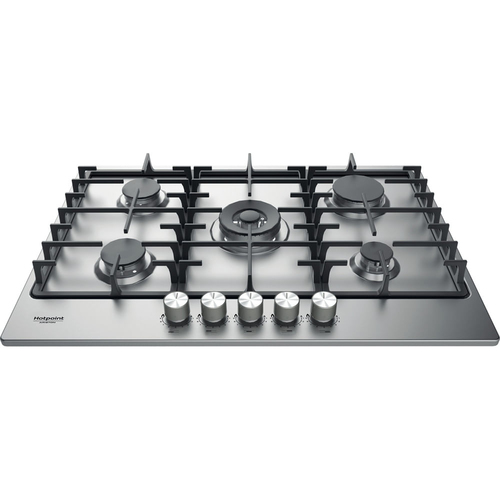 Piano cottura gas Hotpoint F159853 Pph 75G Df Ix Inox