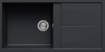 Elleci - Elleci Unico 480 G59, Lavello montato su piano, Rettangolare, Granitek, Antracite, 1 ciotole, Rettangolare