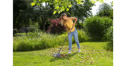 Rastrello Gardena 17105 20 NATURELINE Per Erba con Manico