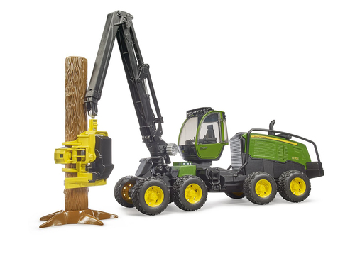 Mezzo agricolo Bruder 02135 John Deere Trattore taglia tronchi