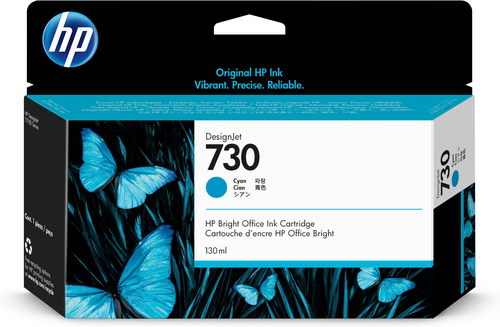 HP Cartuccia di inchiostro ciano DesignJet 730 da 130 ml