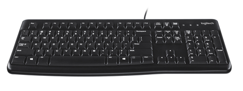Logitech Keyboard K120 for Business tastiera USB QWERTY Inglese Nero