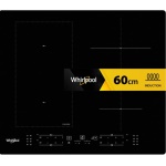 WHIRLPOOL - Whirlpool WL B8160 NE, Nero, Da incasso, 59 cm, A induzione, Vetro-ceramica, 4 Fornello(i)
