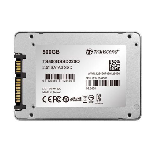 Transcend 220Q 500GB 2.5 SSD SATA3 2.5