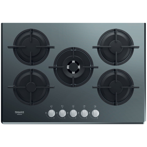 Hotpoint HAGD 72S/MR Specchio Da incasso 73 cm Gas 5 Fornello(i)