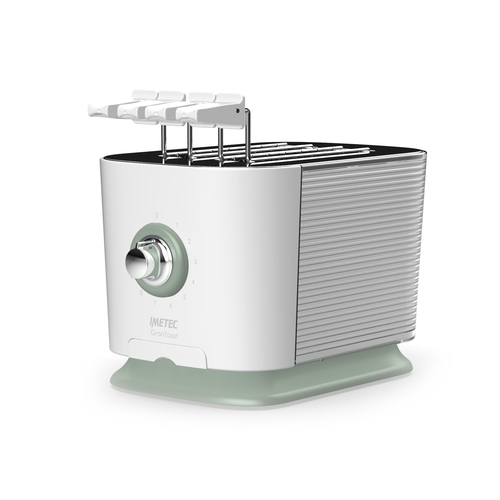 Imetec GranToast 2 fetta/e 600 W Verde, Bianco