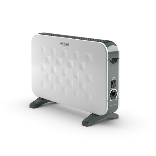 Termoconvettore Splendid 99296 CALEO Metal Grigio e Bianco
