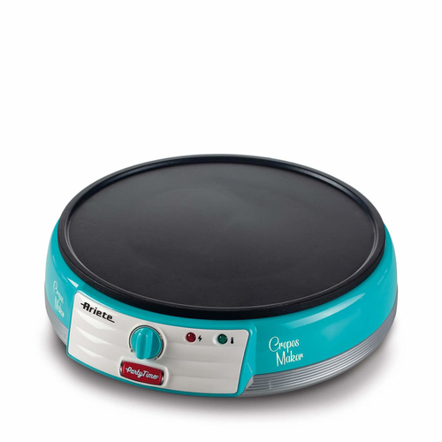 Ariete 0202 crepiera 1 crepe 1000 W Blu, Argento, Bianco