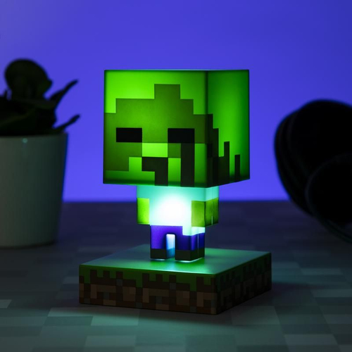 Lampada Paladone PP6592MCFV2 MINECRAFT Zombie