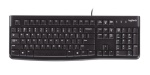 LOGITECH - Logitech K120, Cablato, USB, QWERTY, Nero