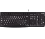 LOGITECH - Logitech K120, Standard, USB, QWERTY, Nero