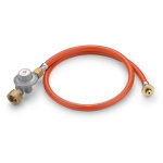 Weber - Regolatore pressione gas Weber 8486 Set con Tubo per Gpl