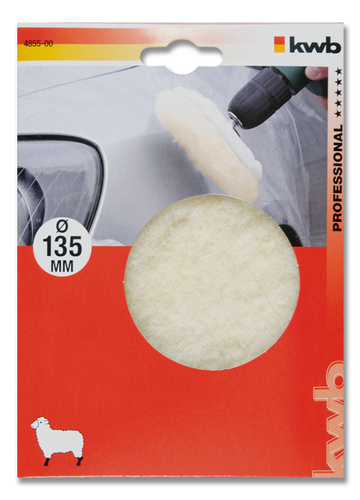 Tampone lucidatura Kwb 485500 Cuffia per Trapani