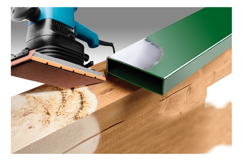 kwb 812080 fornitura per levigatura manuale Foglio abrasivo P80 10 pz