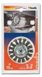kwb - kwb 603030, Spazzola a disco, 0,5 mm, 6 mm, 7 cm, Metallo, Metallo