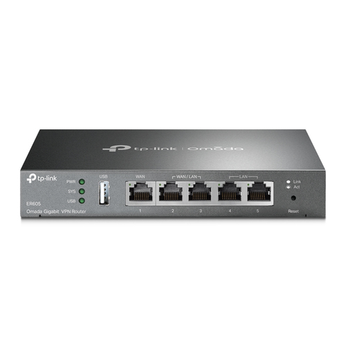 TP-LINK TL-R605 router cablato 10 Gigabit Ethernet, 100 Gigabit Ethernet Nero