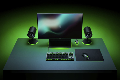 Razer Gigantus V2 - XXL Tappetino per mouse per gioco da computer Nero, Verde