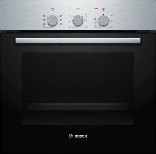 Bosch Serie 2 HBF011BR0 forno 66 L 3300 W A Nero, Acciaio inossidabile