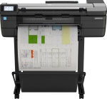 HP - HP Designjet T830 24, Ad inchiostro, 2400 x 1200 DPI, CALS G4,HP-GL/2,HP-RTL,TIFF,URF, Ciano, Magenta, Nero opaco, Giallo, 2400 x 1200 DPI, Copia a colori