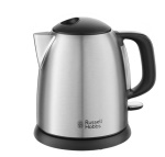 Russell Hobbs - Russell Hobbs 24991-70, 1 L, 2400 W, Nero, Acciaio inossidabile, Plastica, Acciaio inossidabile, Indicatore del livello dell'acqua, Arresto di sicurezza contro il surriscaldamento