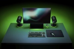 RAZER - Razer Gigantus V2 - Medium, Nero, Verde, Monocromatico, Gomma, Barra appoggiaferro antiscivolo, Tappetino per mouse per gioco da computer