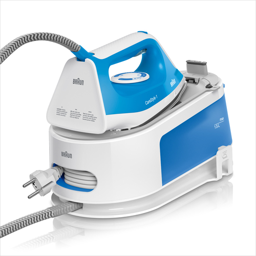 0128802000 Braun CareStyle 1 IS 1012 BL, 2400 W, 5,5 bar, 1,5 L, 340 g/min, 110 g/min, Ceramica