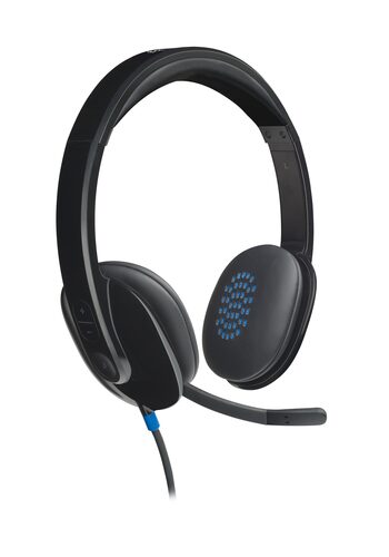 Logitech H540 USB Computer Headset Auricolare Cablato A Padiglione Ufficio USB tipo A Nero
