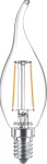 PHILIPS - Philips Candle & Lustre, 2 W, 25 W, E14, 250 lm, 15000 h, Bianco caldo