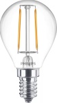 PHILIPS - Philips Candle & Lustre, 2 W, 25 W, E14, 250 lm, 15000 h, Bianco caldo
