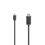 Hama - Hama 00200718, 1,5 m, USB C, HDMI tipo A (Standard), Nero