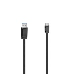 Hama - Hama 00200652, 1,5 m, USB C, USB A, USB 3.2 Gen 1 (3.1 Gen 1), 5000 Mbit/s, Nero