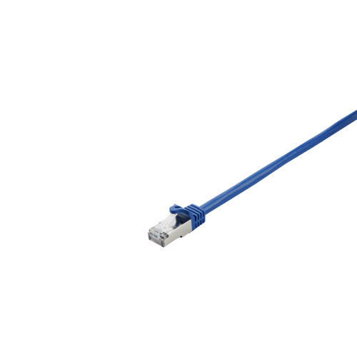 Cavo di rete V7 V7CAT7FSTP 3M BLU Patch Cable Blue Blue