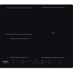 Hotpoint HB 4860B NE piano cottura Nero Da incasso 59 cm Piano cottura a induzione 4 Fornello(i)